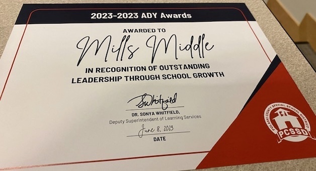 2023 ADY Awards Certificate of Recognition