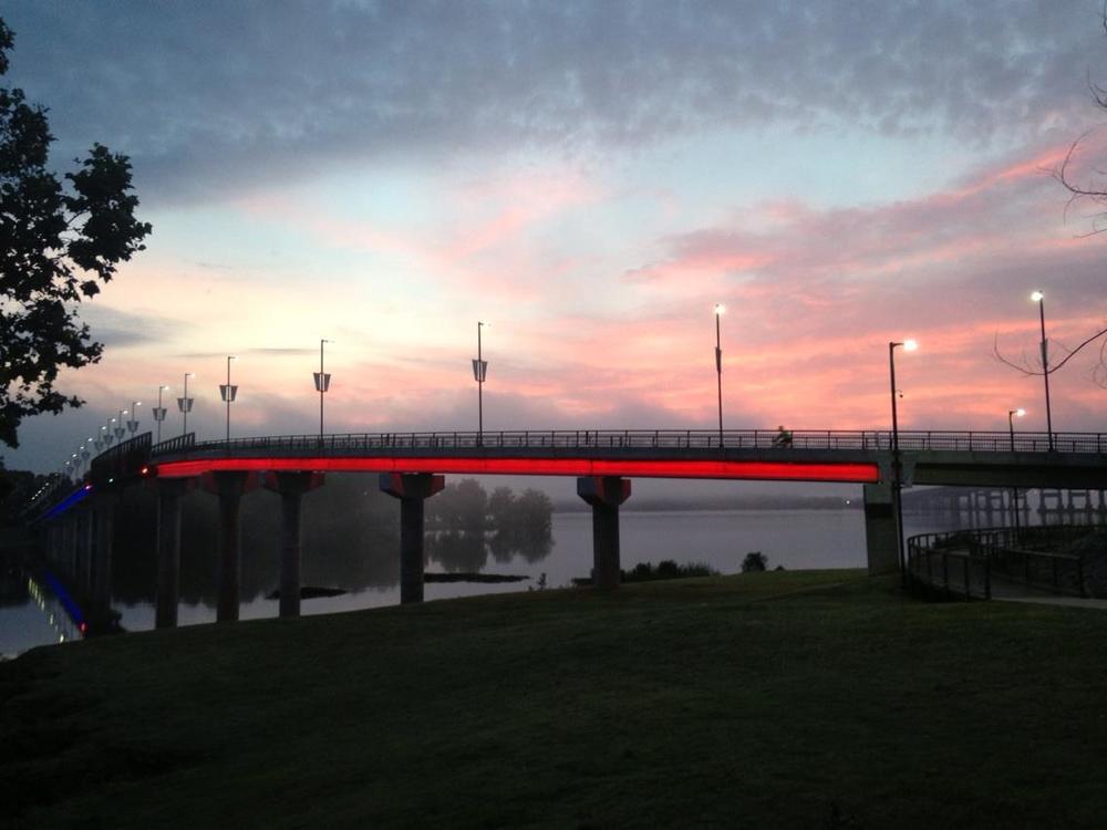 Bridges Lit in Honor of Class of 2020