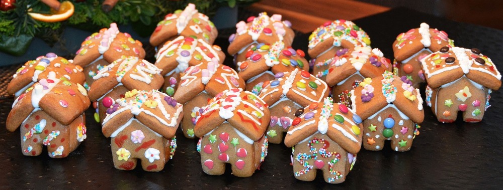 gingerbread houses