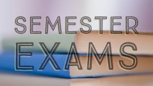 Semester Exam Exemptions