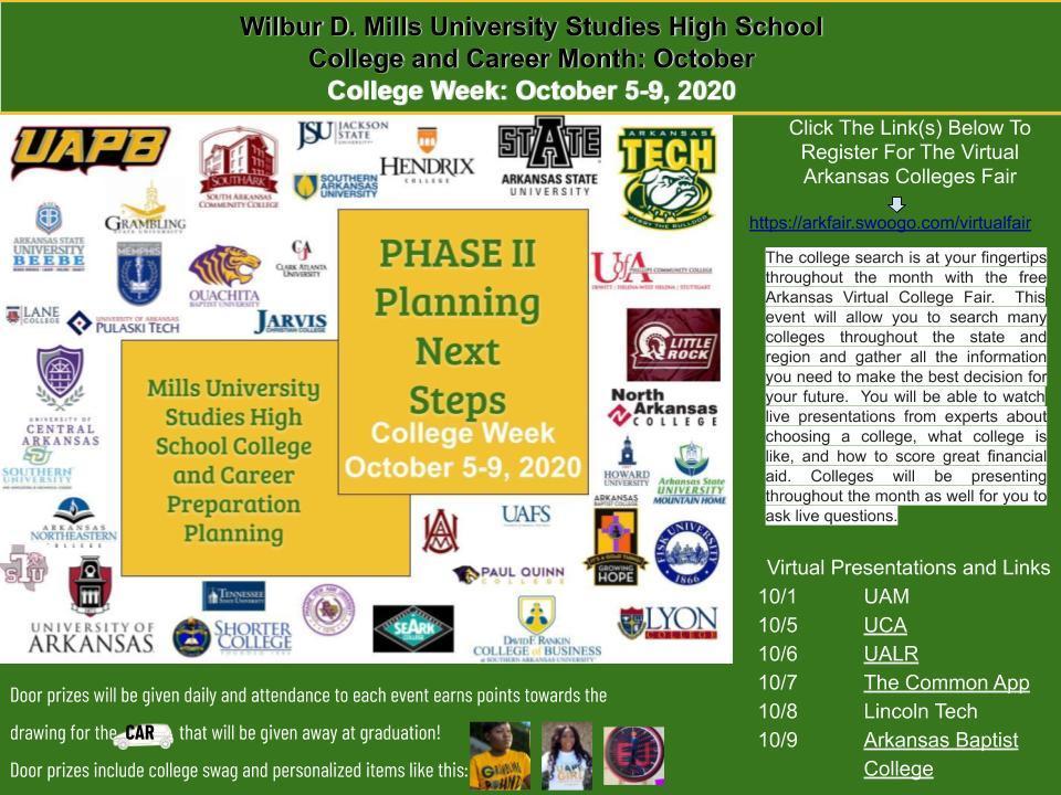 Mills High School College Week