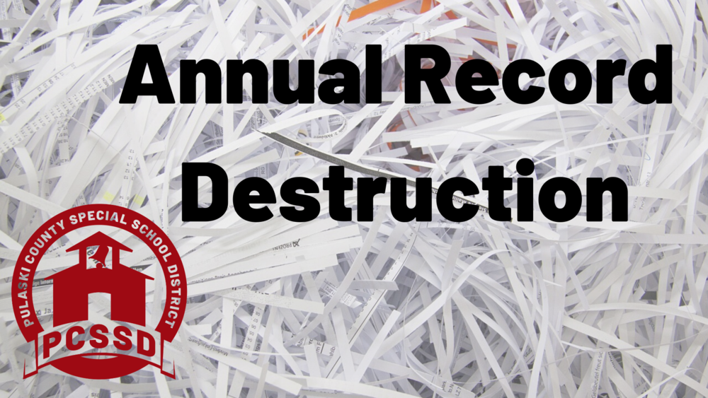 record destruction
