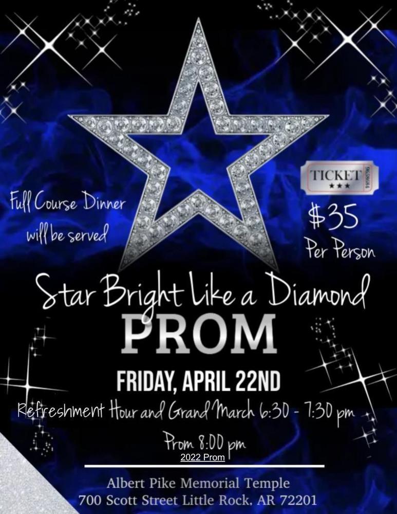 2022 Prom Flyer
