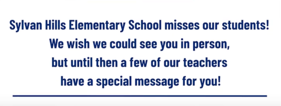 Sylvan Hills Elementary Says Hello!