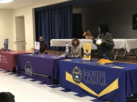 Daisy Bates Elementary Hosts Panel Discussing Higher Education