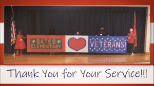 Daisy Bates Elementary Veterans Day Tribute