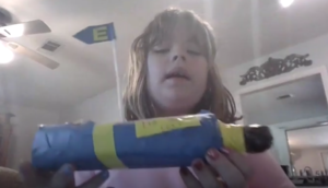 Oakbrooke Elementary Student Gets Creative with Re-Used Plastic