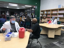 School employees wait on limited vaccine supply, PCSSD offers in-school clinics