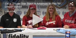 Local Soccer Star Stays in Arkansas to Play for Dream School