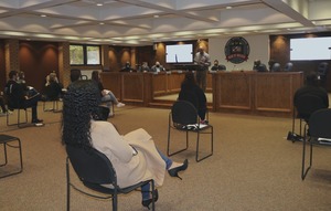PCSSD high school students are sworn in for Teen Court program