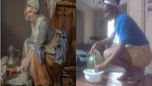 Sylvan Hills Students Recreate Famous Art