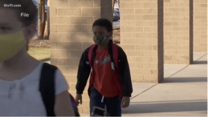 Some Arkansas students coming to class with dirty masks