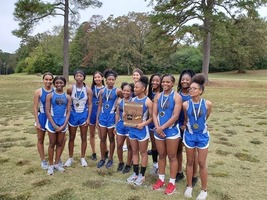 Girls Cross Country Team Wins Conference Championship