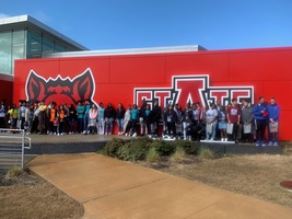 PCSSD AVID Students Tour Arkansas State University