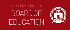 October Board of Education Meeting