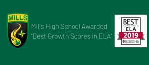 Mills High School Recognized by OEP for ACT Aspire Growth