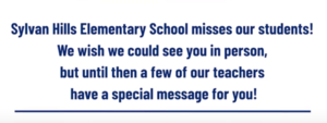 Sylvan Hills Elementary Says Hello!