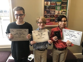 Sylvan Hills Middle Students Place at FBLA District Competition