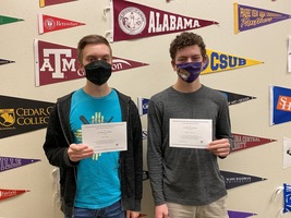 Two Maumelle High Students National Merit Scholarship Finalists