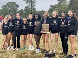 Girls Cross Country Team Wins Conference Championship