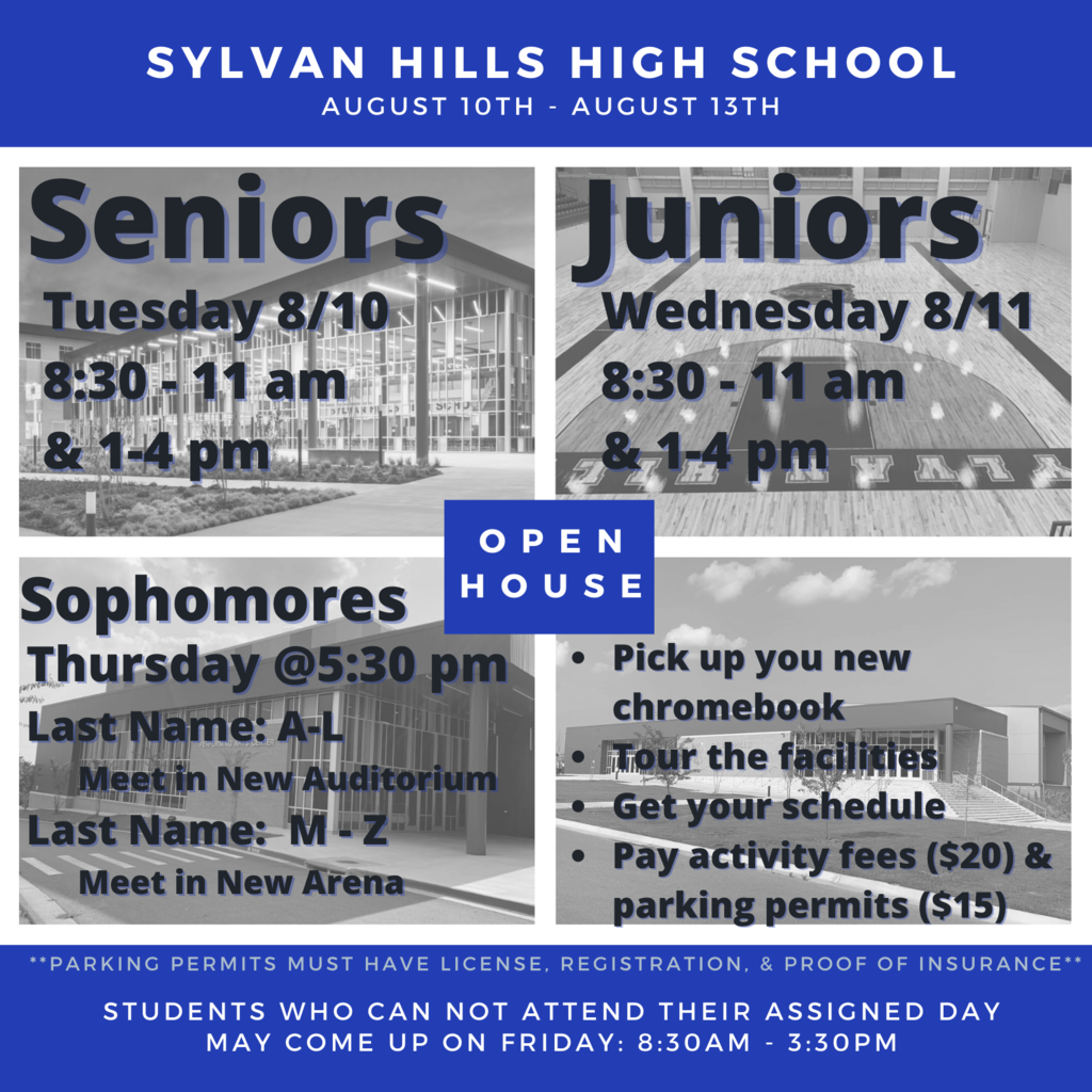 SHHS Open House Information