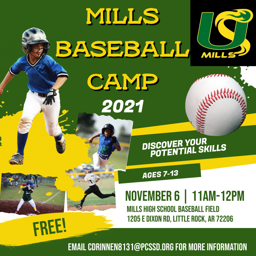 mills baseball camp