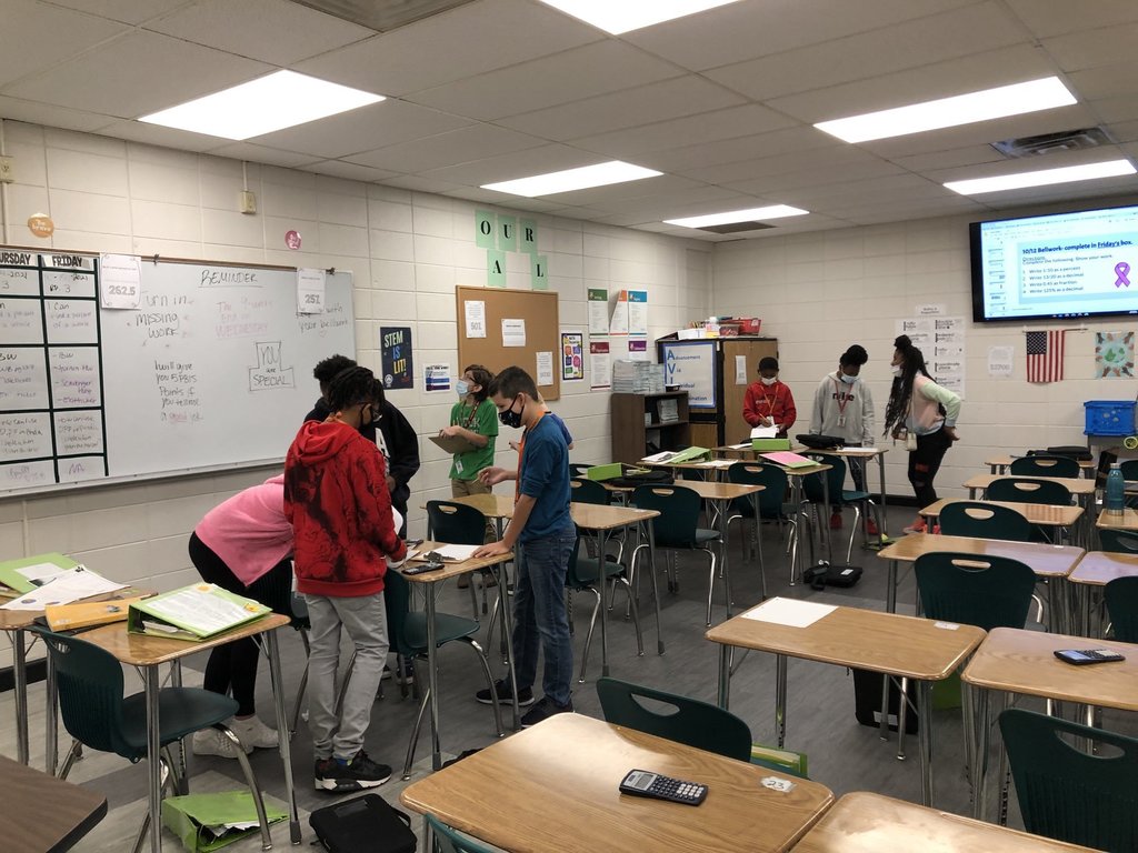 mills middle math scavenger hung
