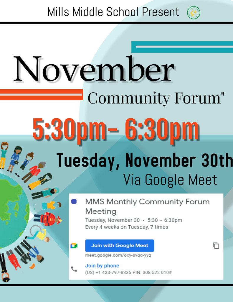 November Community Forum Meeting Info-11/30/2021