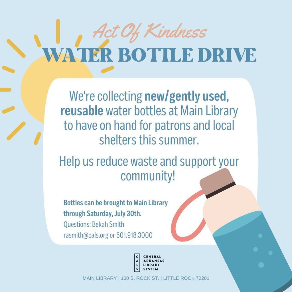 cals water bottle drive