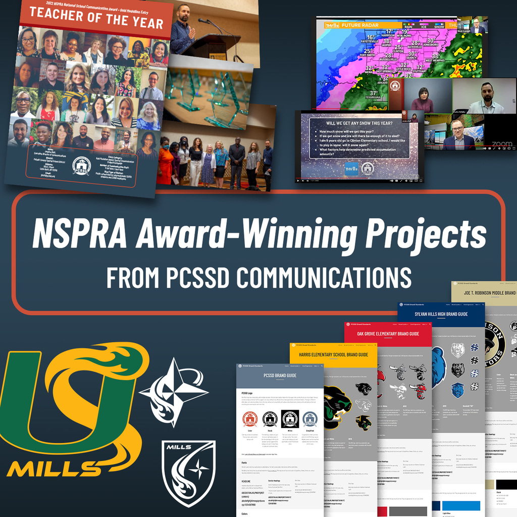 NSPRA Award-Winning Projects from PCSSD Communications