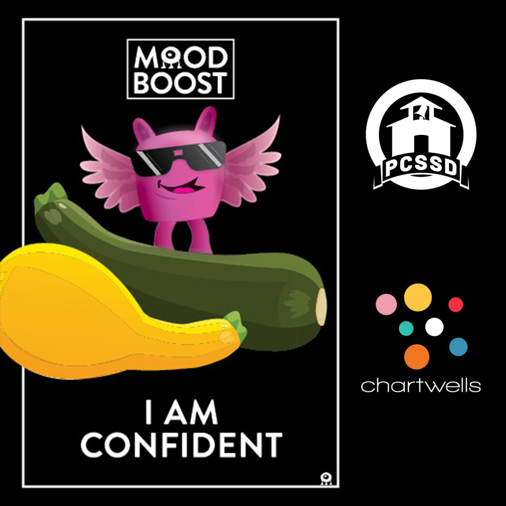 mood boost cafe confident