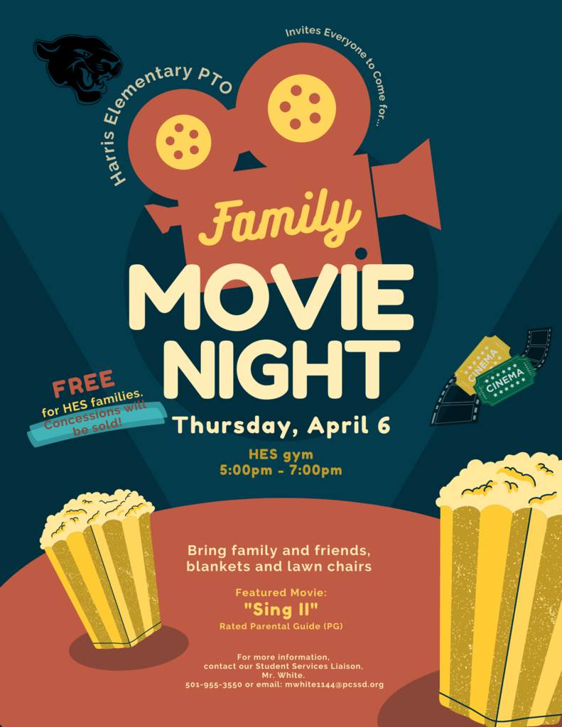 Family Movie Night flyer