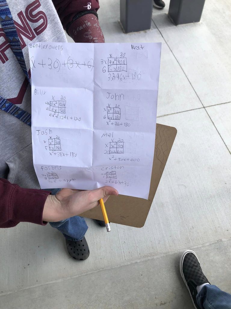 mills middle math outside 4