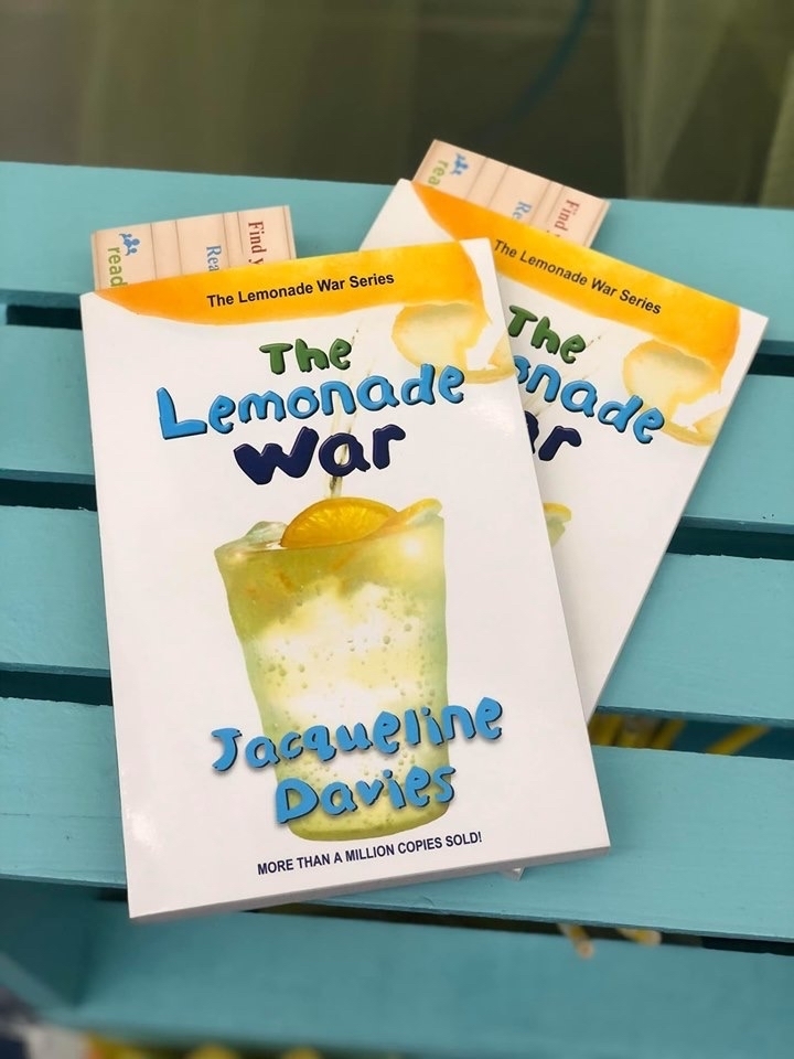 "Lemonade Wars" book. 
