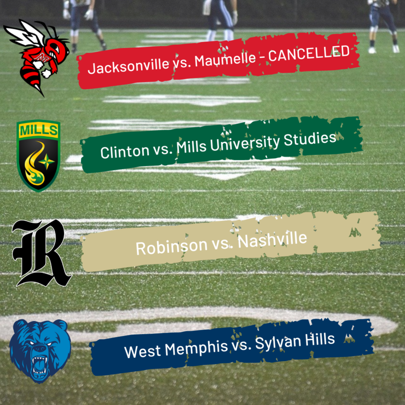 Football schedule: Friday, Oct. 9